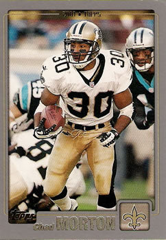 #274 Chad Morton - New Orleans Saints - 2001 Topps Football