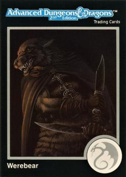 #274 Werebear - 1991 TSR Advanced Dungeons & Dragons - Silver