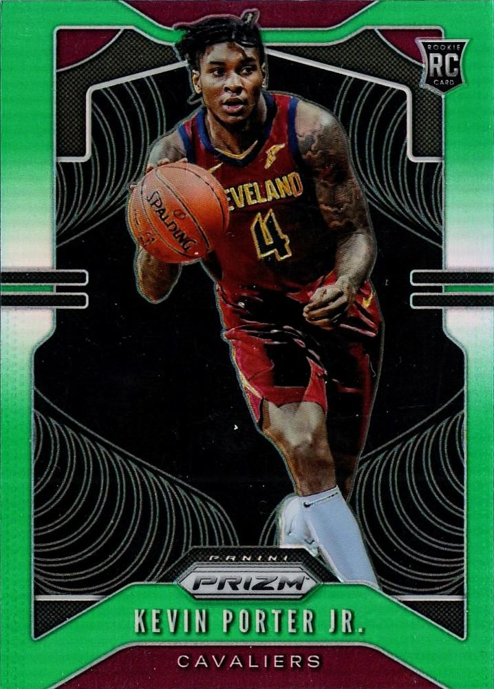 #274 Kevin Porter Jr. - Cleveland Cavaliers - 2019-20 Panini Prizm - Prizms Green Basketball