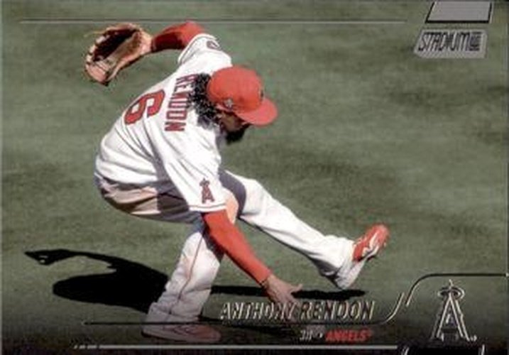 #274 Anthony Rendon - Los Angeles Angels - 2022 Stadium Club Baseball