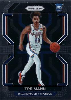 #274 Tre Mann - Oklahoma City Thunder - 2021-22 Panini Prizm Basketball