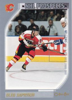 #274 Oleg Saprykin - Calgary Flames - 2000-01 O-Pee-Chee Hockey