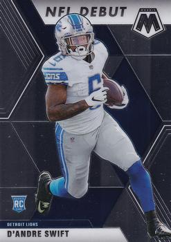 #274 D'Andre Swift - Detroit Lions - 2020 Panini Mosaic Football