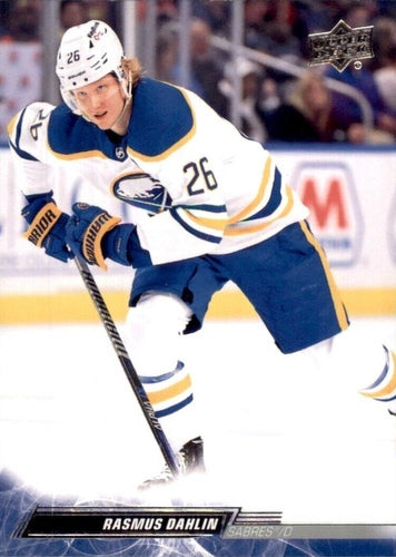 #275 Rasmus Dahlin - Buffalo Sabres - 2022-23 Upper Deck Hockey