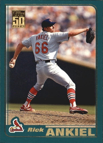 #275 Rick Ankiel - St. Louis Cardinals - 2001 Topps Baseball