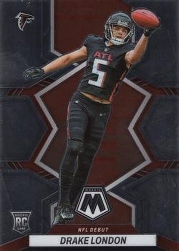 #275 Drake London - Atlanta Falcons - 2022 Panini Mosaic Football