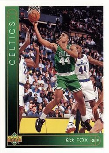 #275 Rick Fox - Boston Celtics - 1993-94 Upper Deck Basketball