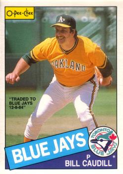 #275 Bill Caudill - Toronto Blue Jays - 1985 O-Pee-Chee Baseball