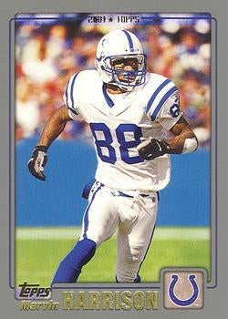 #275 Marvin Harrison - Indianapolis Colts - 2001 Topps Football