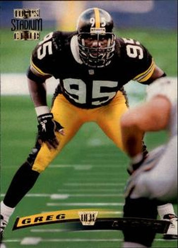 #275 Greg Lloyd - Pittsburgh Steelers - 1996 Stadium Club Football