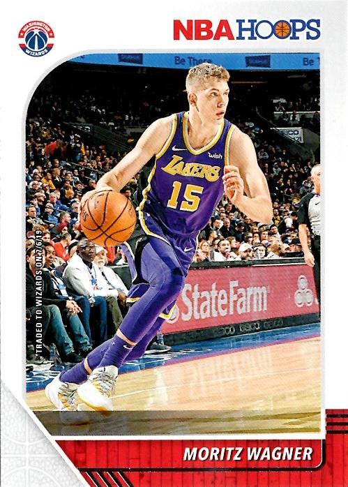 #276 Moritz Wagner - Washington Wizards - 2019-20 Hoops Basketball