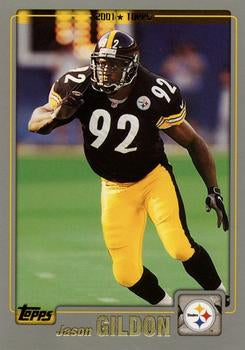 #276 Jason Gildon - Pittsburgh Steelers - 2001 Topps Football
