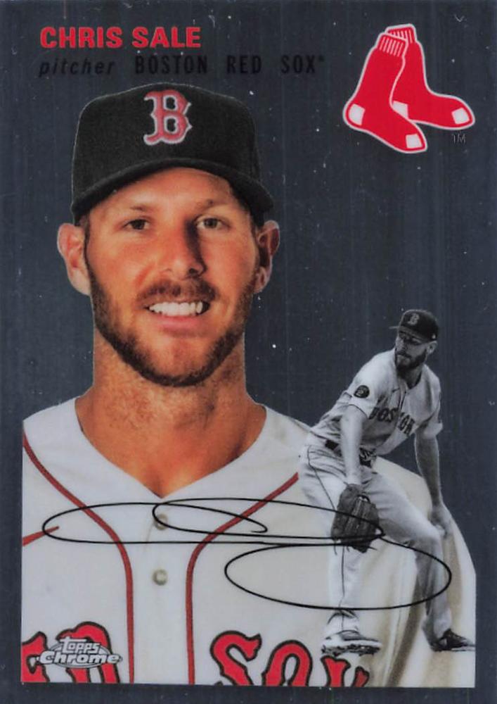 #276 Chris Sale - Boston Red Sox - 2023 Topps Chrome Platinum Anniversary Baseball