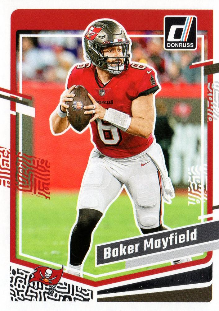 #276 Baker Mayfield - Tampa Bay Buccaneers - 2023 Donruss Football