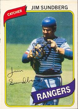 #276 Jim Sundberg - Texas Rangers - 1980 O-Pee-Chee Baseball