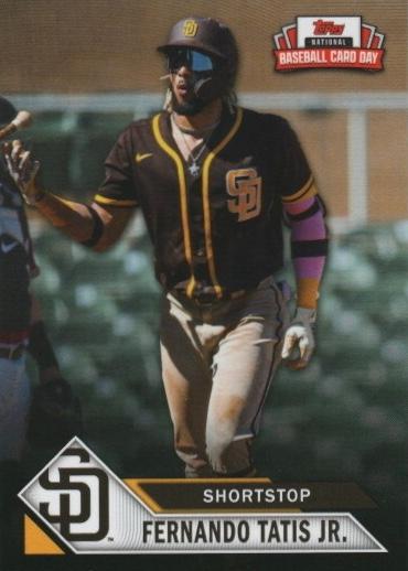 #GP-1 Fernando Tatis Jr. - San Diego Padres -2021 Topps National Baseball Card Day