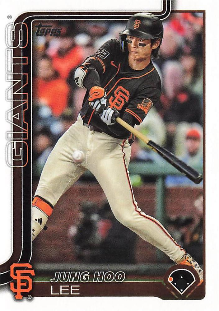 #277 Jung Hoo Lee - San Francisco Giants - 2025 Topps Baseball