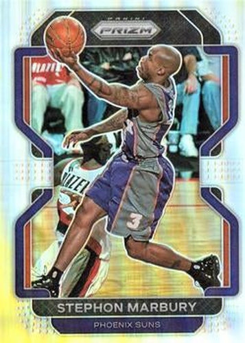 #277 Stephon Marbury - Phoenix Suns - 2021-22 Panini Prizm - Silver Basketball