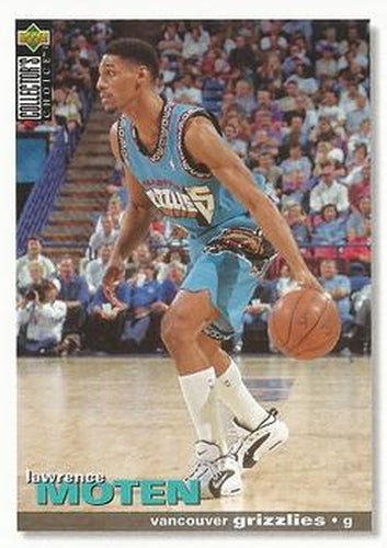#277 Lawrence Moten - Vancouver Grizzlies - 1995-96 Collector's Choice Basketball