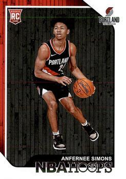 #277 Anfernee Simons - Portland Trail Blazers - 2018-19 Hoops Basketball