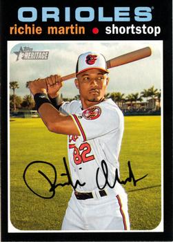 #277 Richie Martin - Baltimore Orioles - 2020 Topps Heritage Baseball