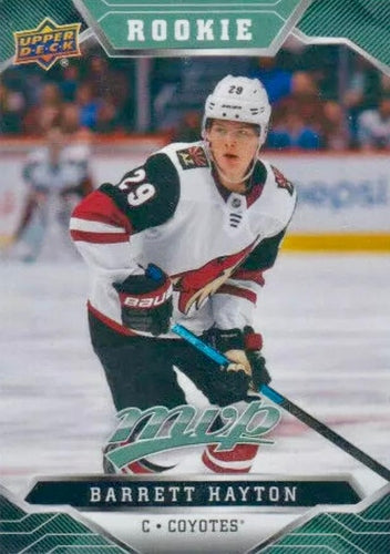 #277 Barrett Hayton - Arizona Coyotes - 2019-20 Upper Deck MVP Hockey