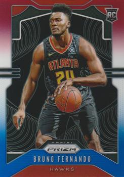 #277 Bruno Fernando - Atlanta Hawks - 2019-20 Panini Prizm - Prizms Red White and Blue Basketball