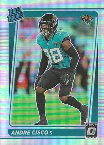 #278 Andre Cisco - Jacksonville Jaguars - 2021 Donruss Optic - Holo Football