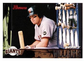 #278 Matt Williams - San Francisco Giants - 1995 Bowman Baseball