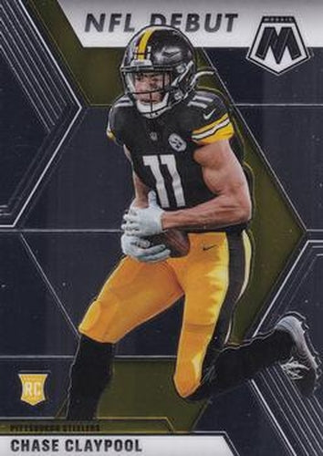 #278 Chase Claypool - Pittsburgh Steelers - 2020 Panini Mosaic Football