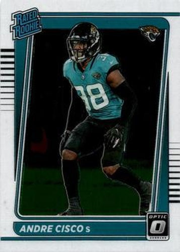 #278 Andre Cisco - Jacksonville Jaguars - 2021 Donruss Optic Football
