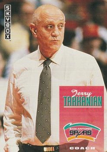 #278 Jerry Tarkanian - San Antonio Spurs - 1992-93 SkyBox Basketball