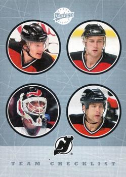 #278 Martin Brodeur / Patrik Elias / Brian Rafalski / Scott Stevens - New Jersey Devils - 2002-03 Upper Deck Vintage Hockey