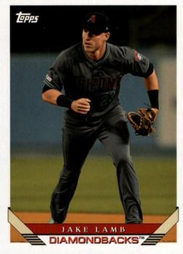 #278 Jake Lamb - Arizona Diamondbacks - 2019 Topps Archives Baseball