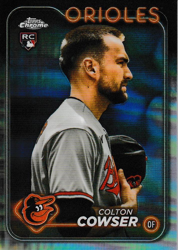 #278b Colton Cowser - Baltimore Orioles - 2024 Topps Chrome Baseball