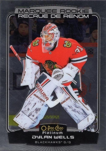 #279 Dylan Wells - Chicago Blackhawks - 2022-23 O-Pee-Chee Platinum Hockey