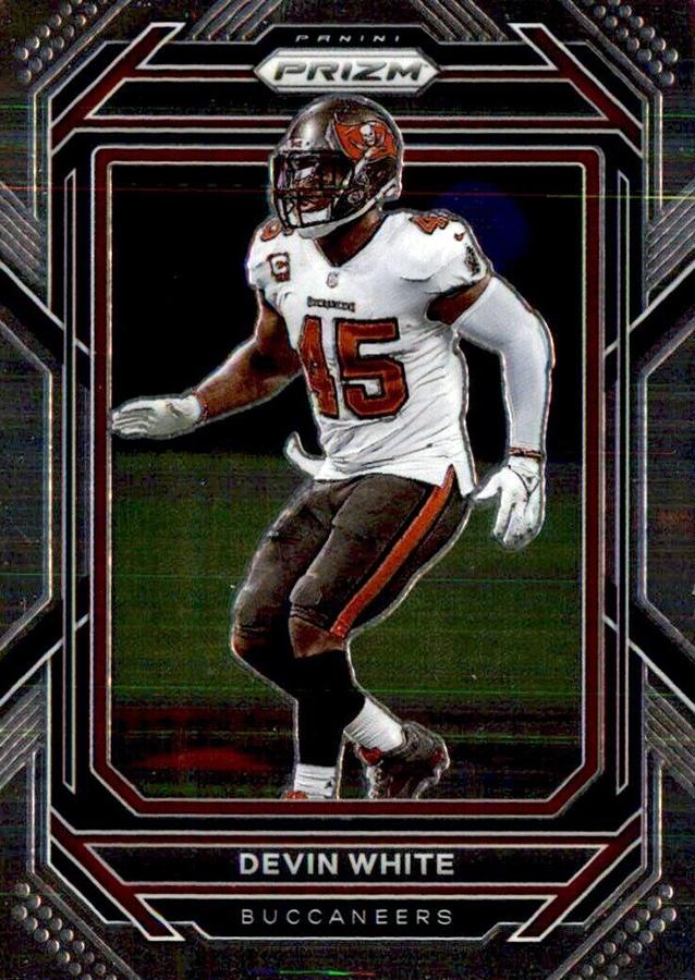 #279 Devin White - Tampa Bay Buccaneers - 2022 Panini Prizm Football