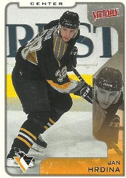 #279 Jan Hrdina - Pittsburgh Penguins - 2001-02 Upper Deck Victory Hockey