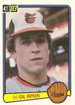 #279 Cal Ripken - Baltimore Orioles - 1983 Donruss Baseball