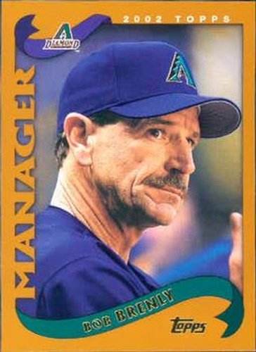 #279 Bob Brenly - Arizona Diamondbacks - 2002 Topps Baseball