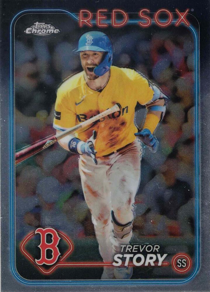 #279 Trevor Story - Boston Red Sox - 2024 Topps Chrome Baseball