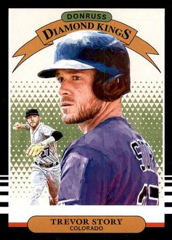 #27 Trevor Story - Colorado Rockies - 2019 Donruss Baseball