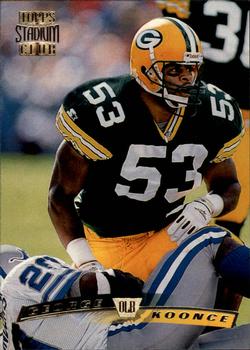 #27 George Koonce - Green Bay Packers - 1996 Stadium Club Football
