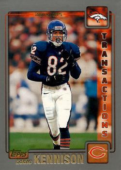 #27 Eddie Kennison - Denver Broncos - 2001 Topps Football