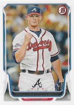 #27 Craig Kimbrel - Atlanta Braves - 2014 Bowman Baseball