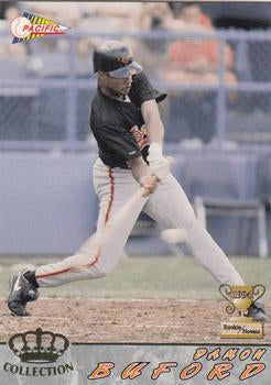 #27 Damon Buford - Baltimore Orioles - 1994 Pacific Baseball