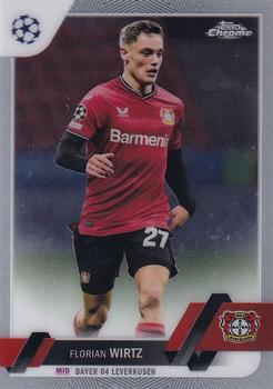 #27 Florian Wirtz - Bayer 04 Leverkusen - 2022-23 Topps Chrome UEFA Club Competitions Soccer