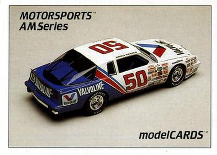 #27 Greg Sacks' Car - Dingman Brothers Racing - 1992 Motorsports Modelcards AM Series Racing