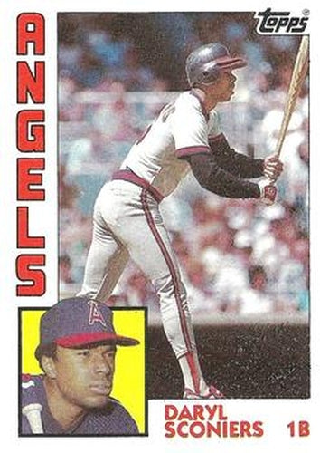 #27 Daryl Sconiers - California Angels - 1984 Topps Baseball