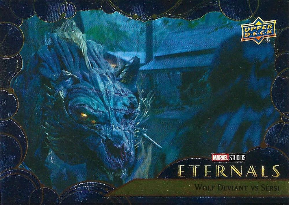 #27 Wolf Deviant vs Sersi - 2023 Upper Deck Marvel Eternals
